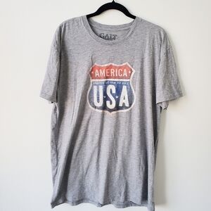 Galt Grey Crew Neck T-Shirt Size XL